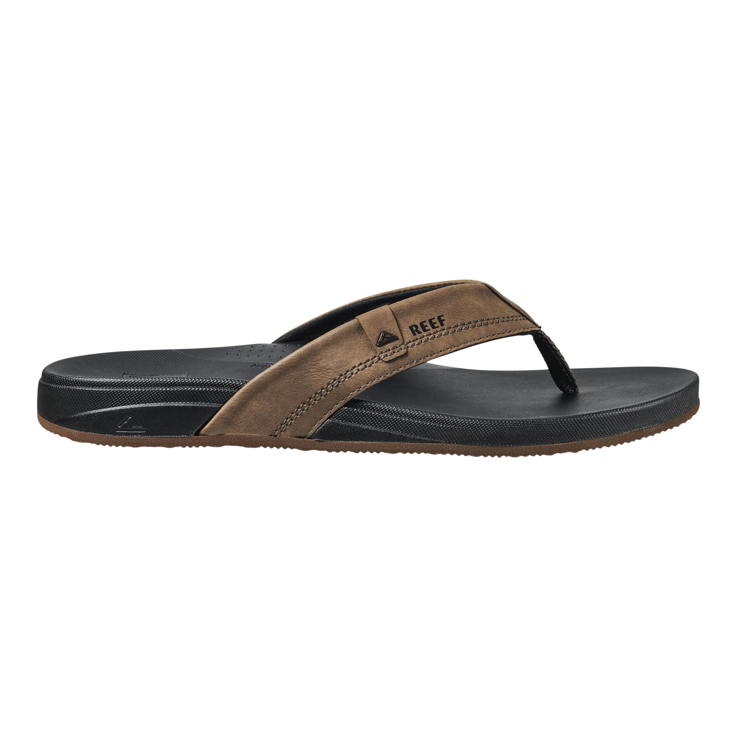 Reef Men's Cushion Spring Leather Cushioned Lined Sandals