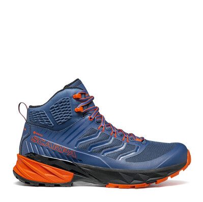 Image of Scarpa Men's Rush Mid Gore-Tex Waterproof Fabric Hiking Shoes
