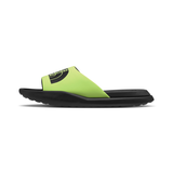 The North Face Men's Triach Leather Cushioned Lined Slide Sandals Side_Left