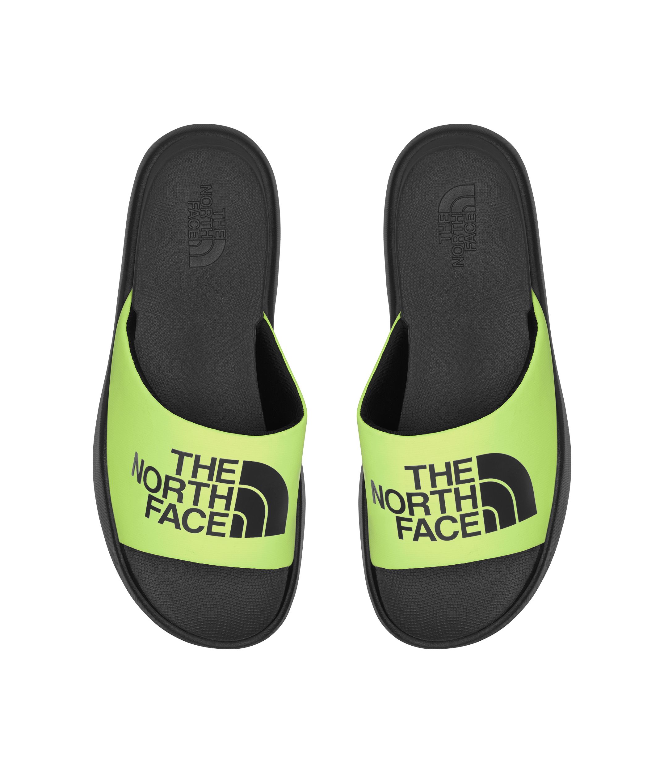 The North Face Men's Triach Leather Cushioned Lined Slide Sandals