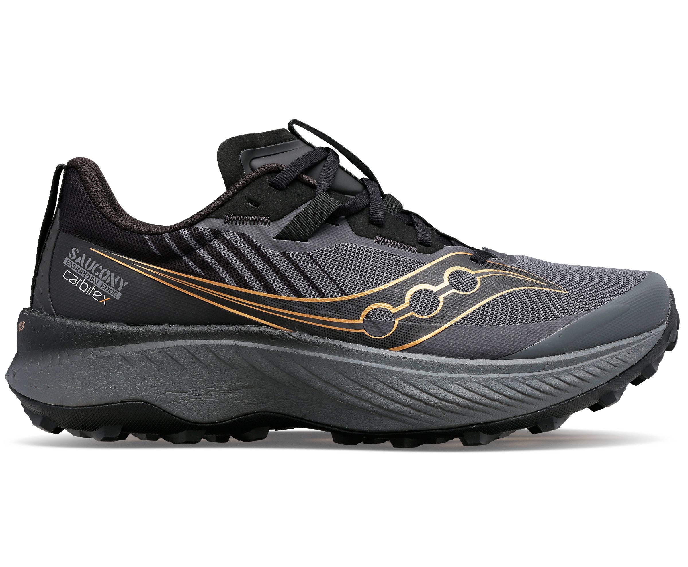 Image of Saucony Men's Endorphin Edge Cushioned Trail Running Shoes