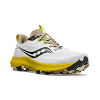 Saucony Men's Peregrine 13 Lightweight Cushioned Trail Running Shoes Front_Three_Fourths_Angled_Right