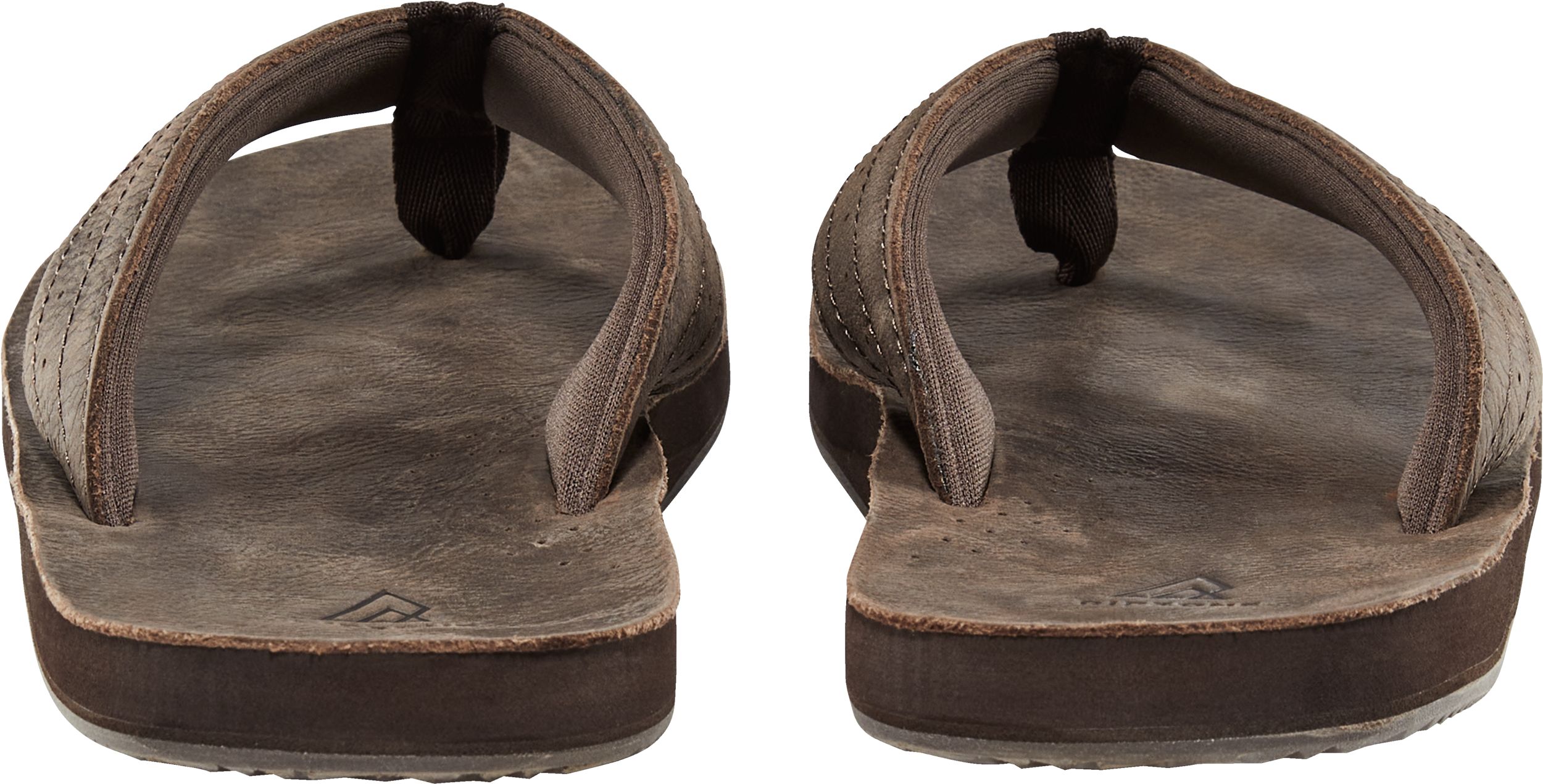 Ripzone Men's Dune Leather Cushioned Supported Flip Sandals