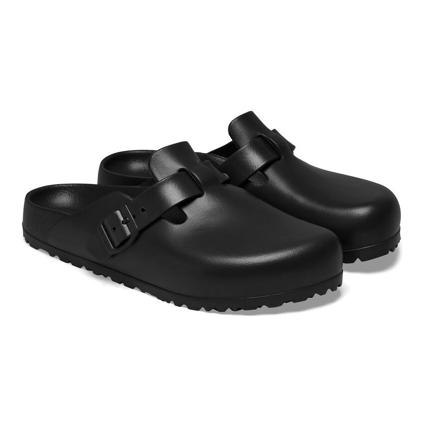 BIRKENSTOCK Boston ブラック　42 Boston Chunky / ボストン チャンキー スムースレザー ブラック