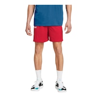 Under Armour Men's Baseline 10 Inch Basketball Shorts Front_Flat