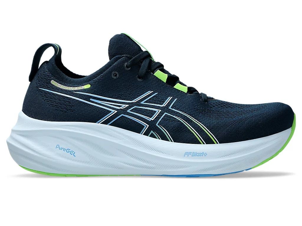 Image of Asics Men's Gel-Nimbus 26 Wide Breathable Knit Running Shoes