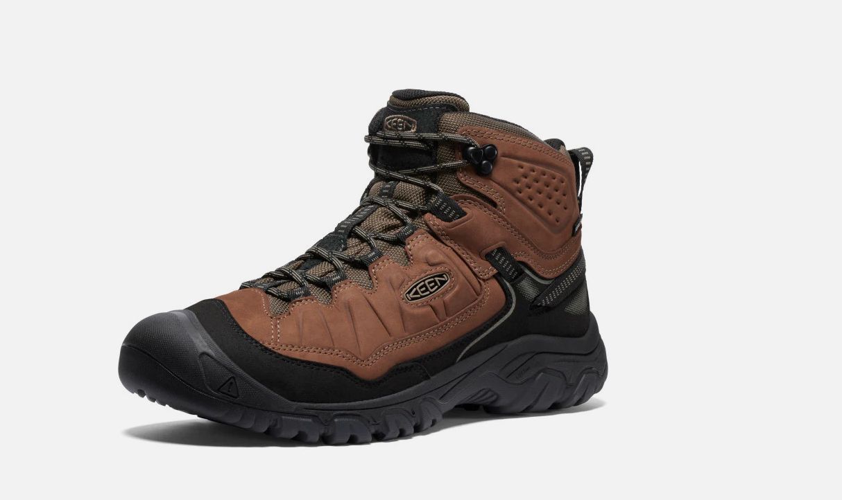 KEEN Men's Targhee IV Mid Hiking Shoes, Waterproof