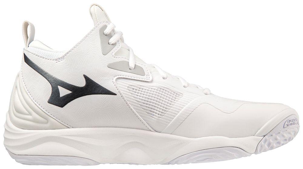 Image of Mizuno Men's Wave Momentum 3 Mid Volleyball Shoes