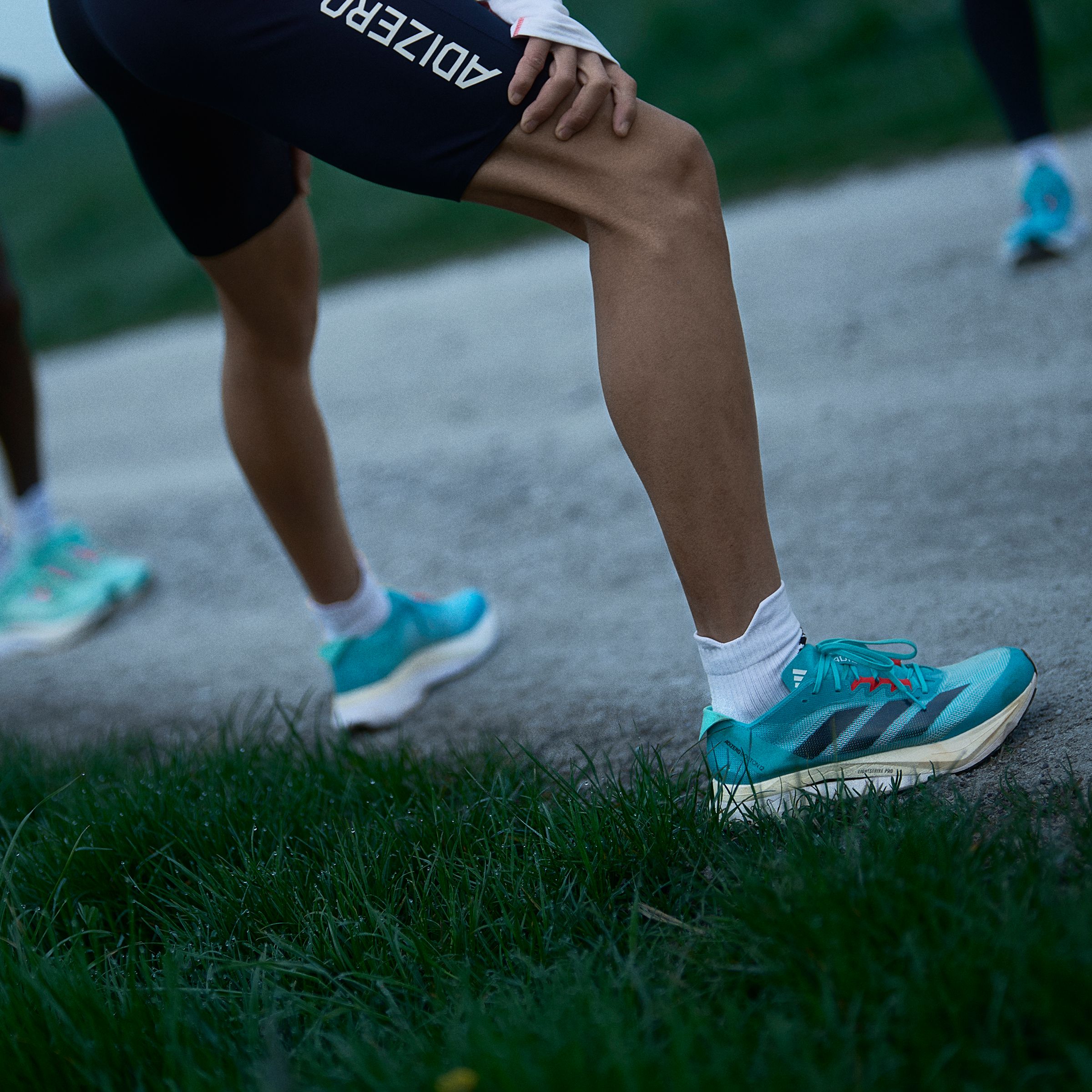 adidas Men's Adizero Boston 12 Lightweight Mesh Running Shoes