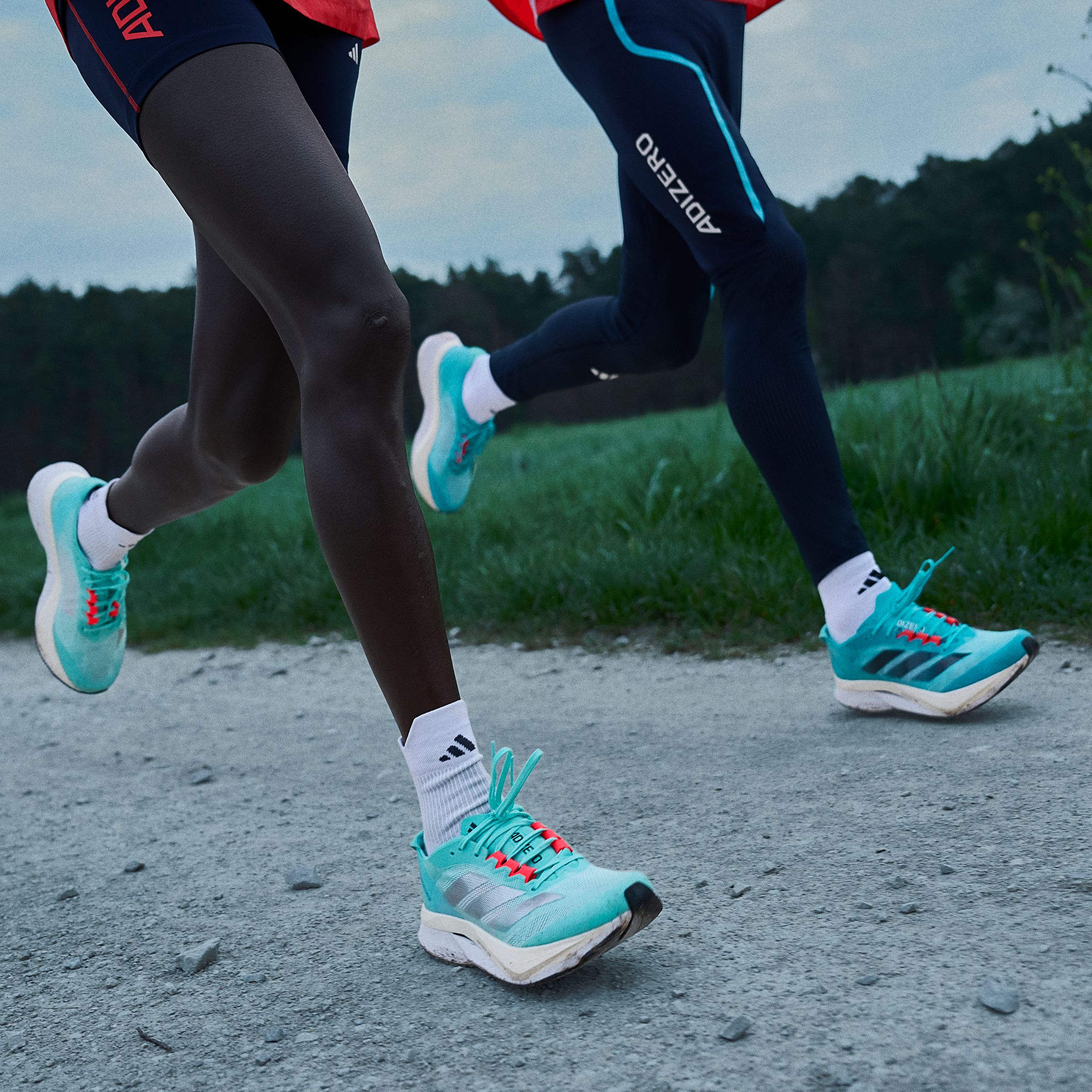 adidas Men's Adizero Boston 12 Lightweight Mesh Running Shoes