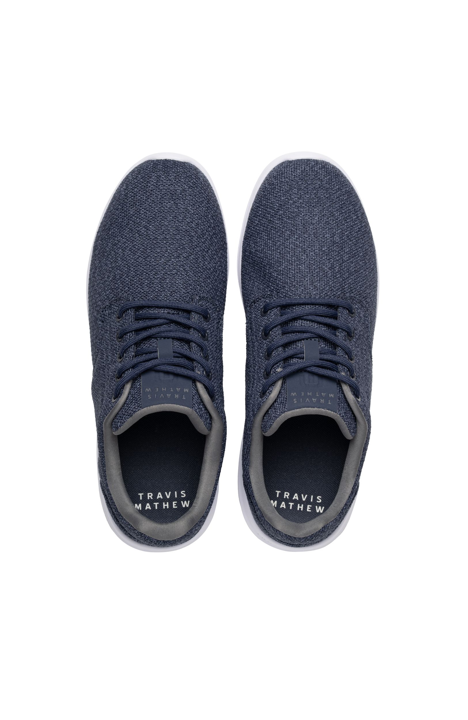 TravisMathew Men's The Daily II Spikeless Knit Golf Shoes