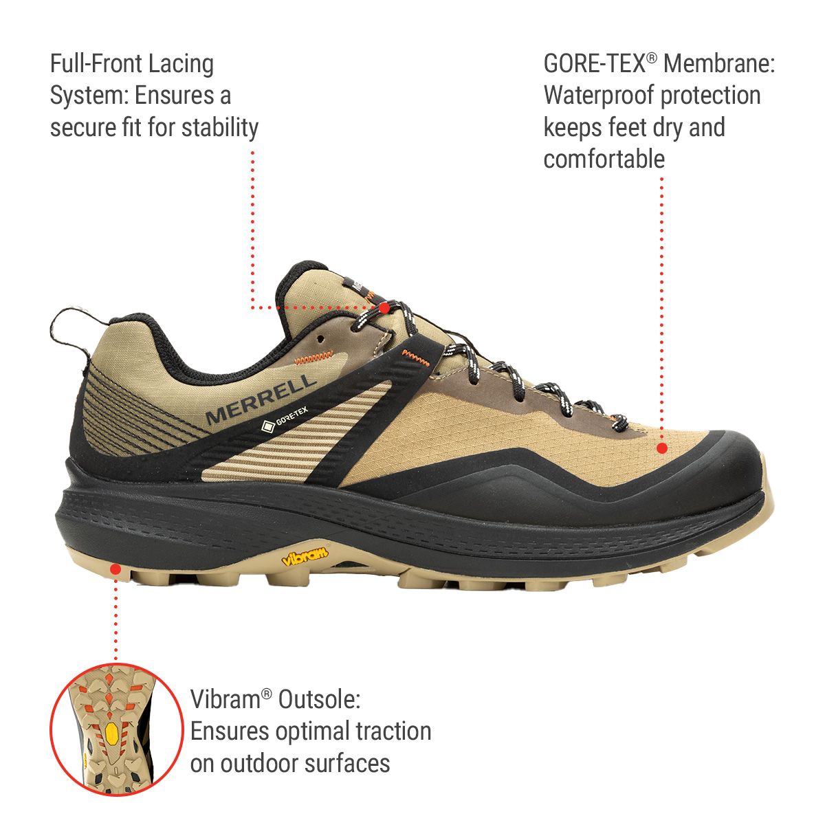 Merrell Men's MQM 3 Hiking Shoes