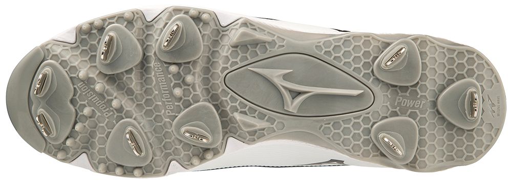 Mizuno Men's  Ambition 3 Mid Metal 9-Spike Baseball Cleats