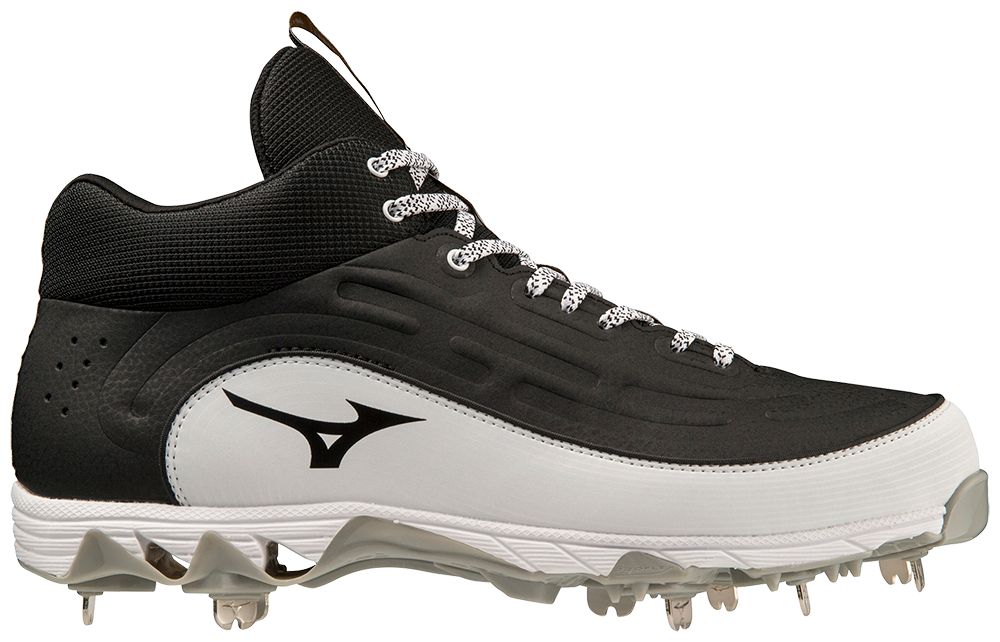 Mizuno Men's  Ambition 3 Mid Metal 9-Spike Baseball Cleats