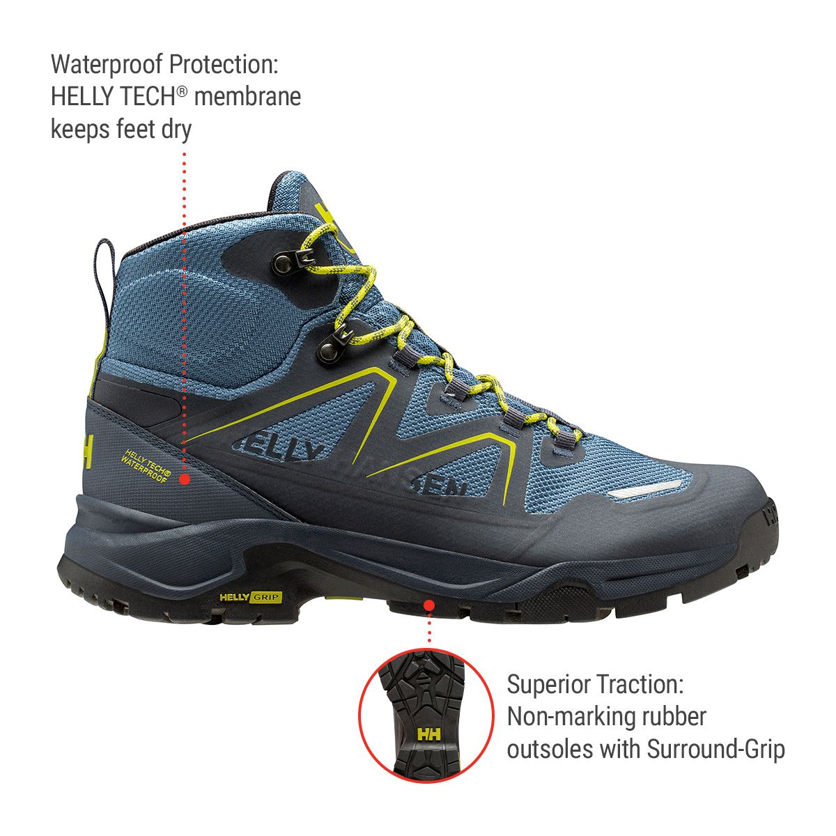 Helly Hansen Men's Cascade Helly Tech® Hiking Shoes