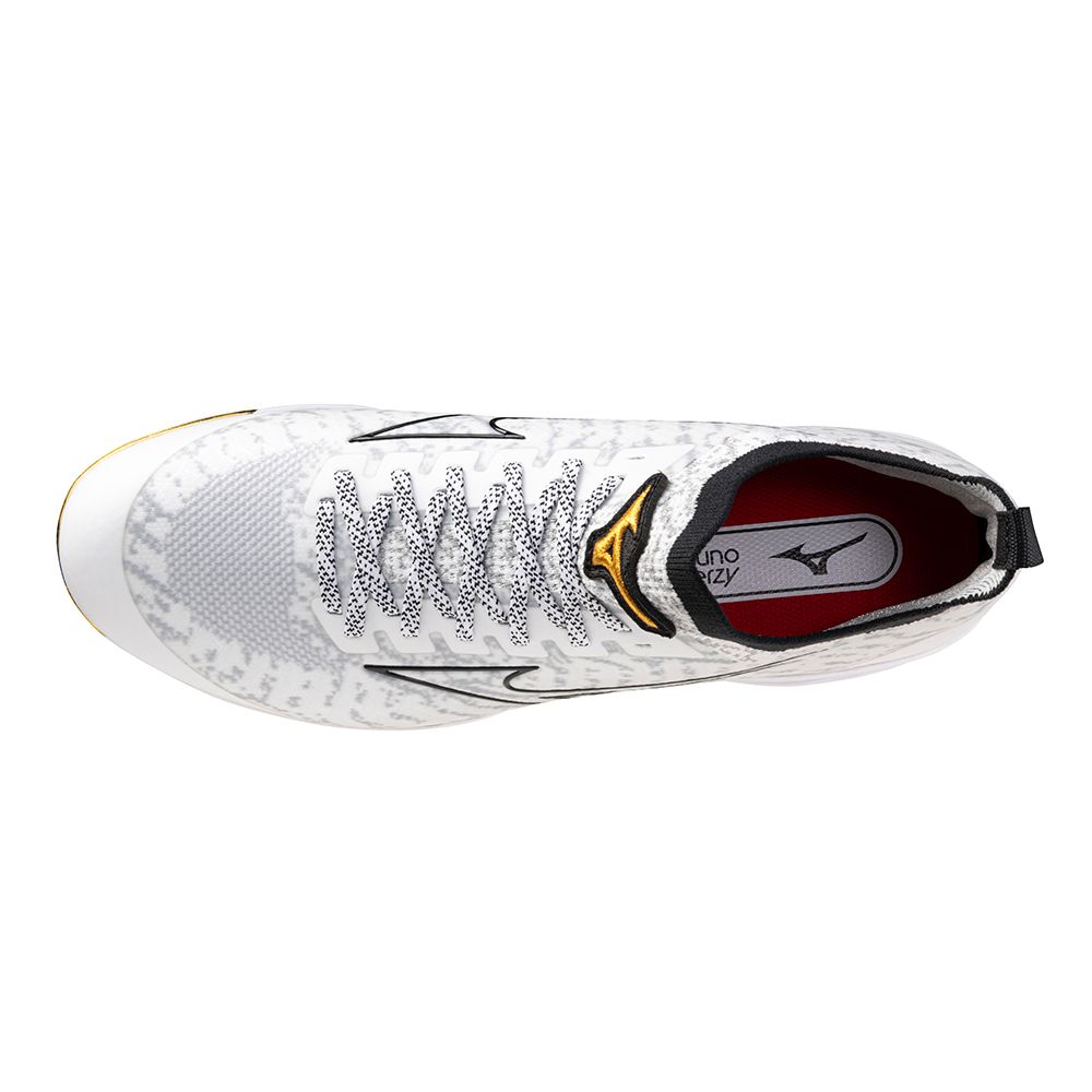 Mizuno Men's Pro Knit Metal Mid Cut Baseball Cleat