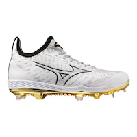 Mizuno Men's Pro Knit Metal Mid Cut Baseball Cleat Side_Right