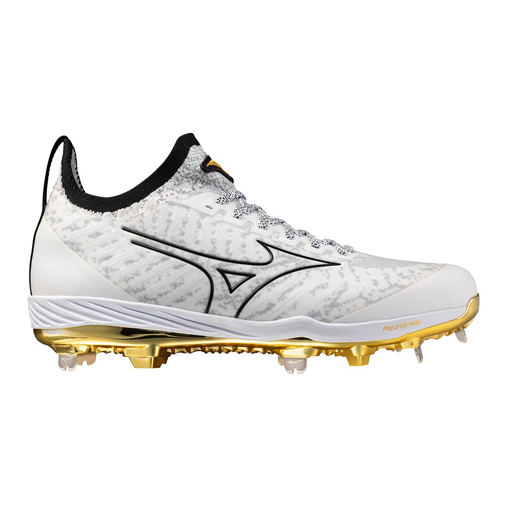 Mizuno Men's Pro Knit Metal Mid Cut Baseball Cleat