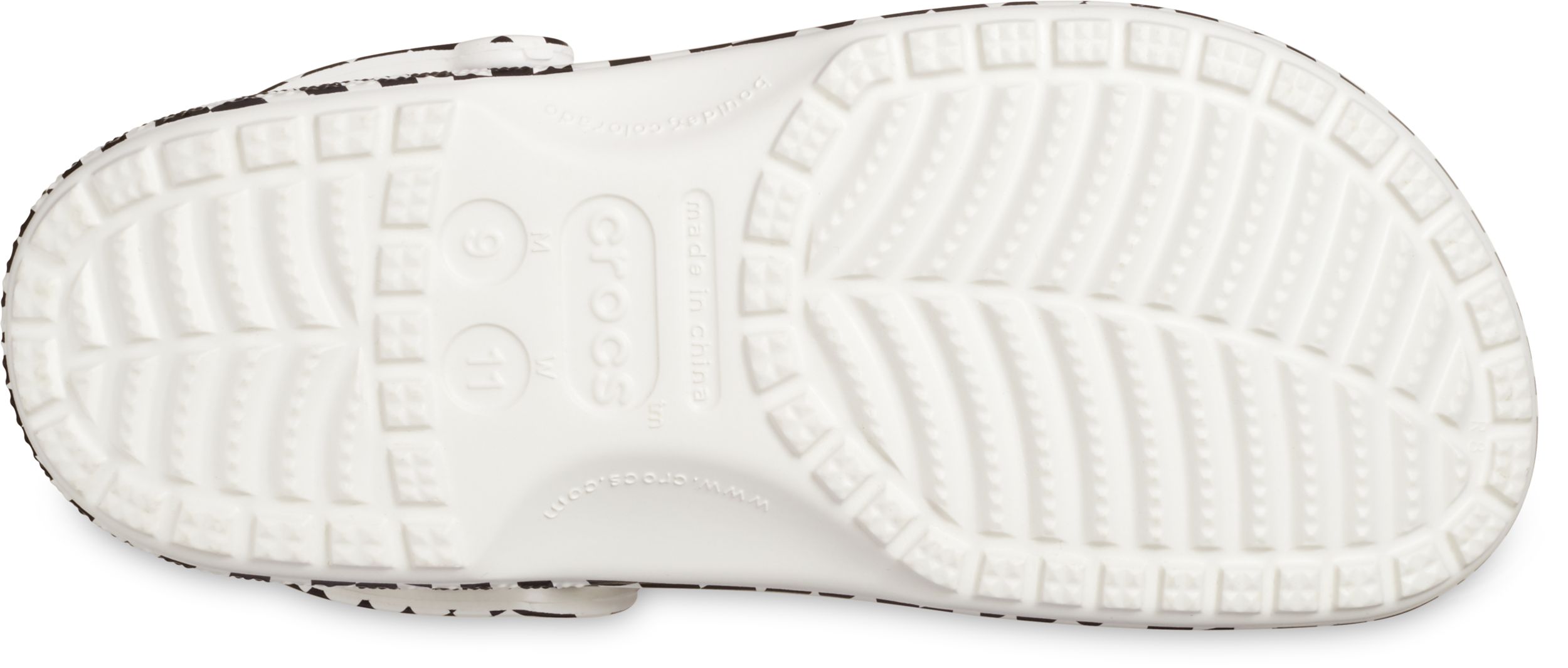 Crocs Men's Classic Clog Warped Check Clog Sandals