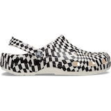 Crocs Men's Classic Clog Warped Check Clog Sandals Side_Right