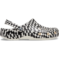 Crocs Men's Classic Clog Warped Check Clog Sandals Side_Right