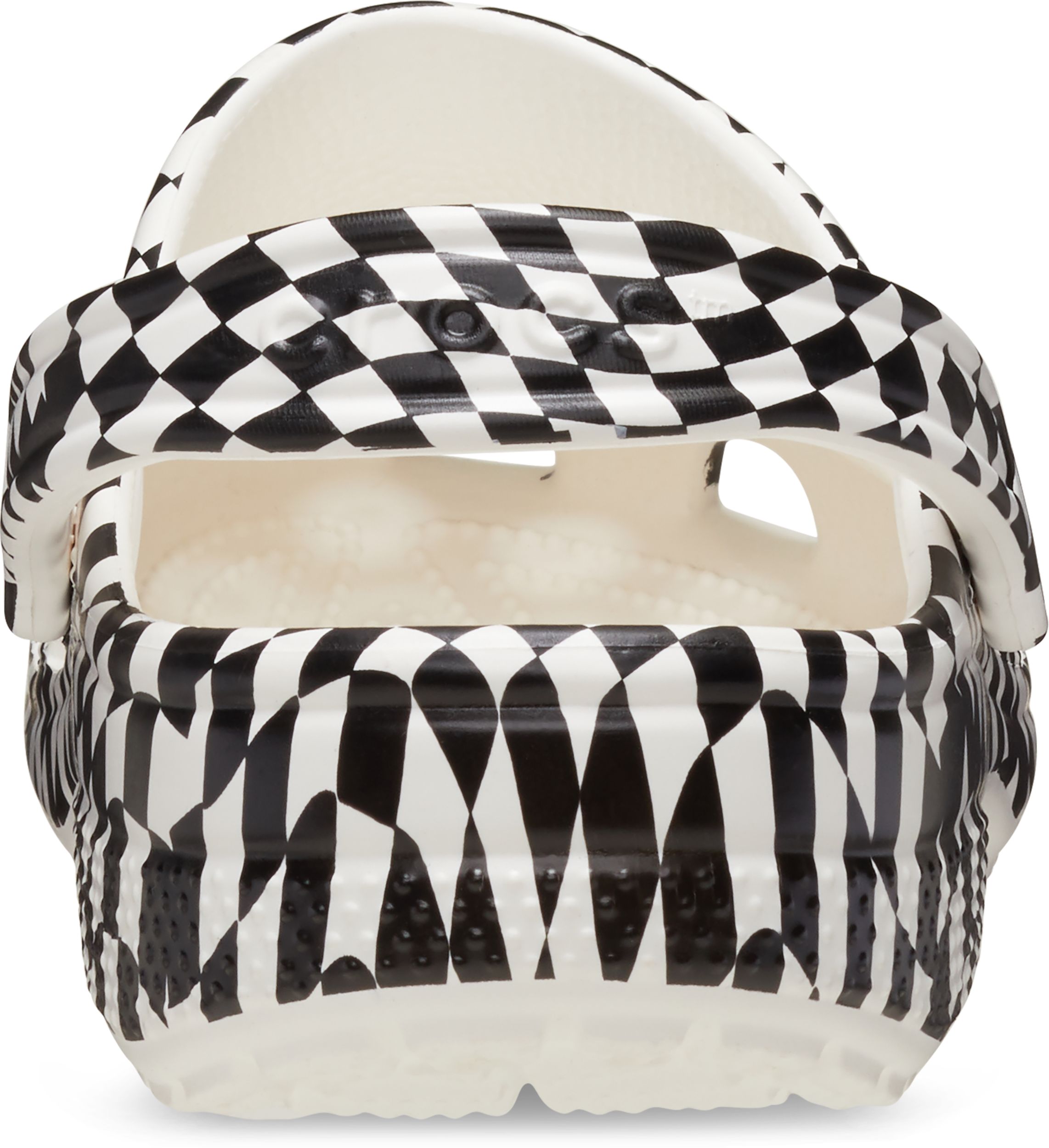 Crocs Men's Classic Clog Warped Check Clog Sandals