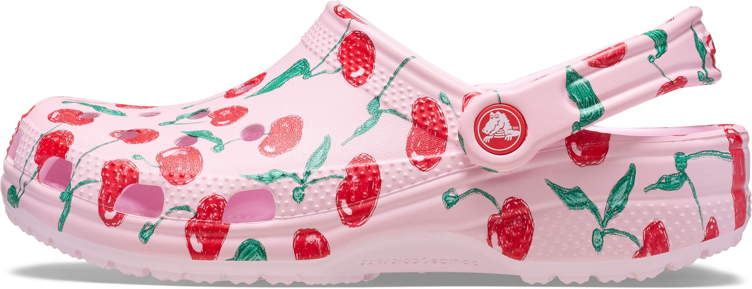 Crocs Women's Classic Fruit Print Clog Sandals