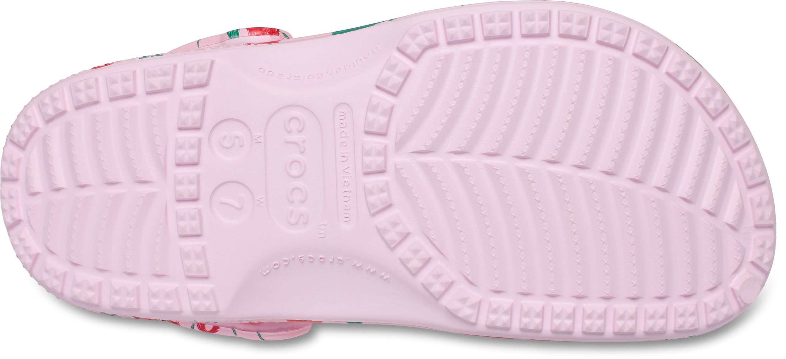 Crocs Women's Classic Fruit Print Clog Sandals