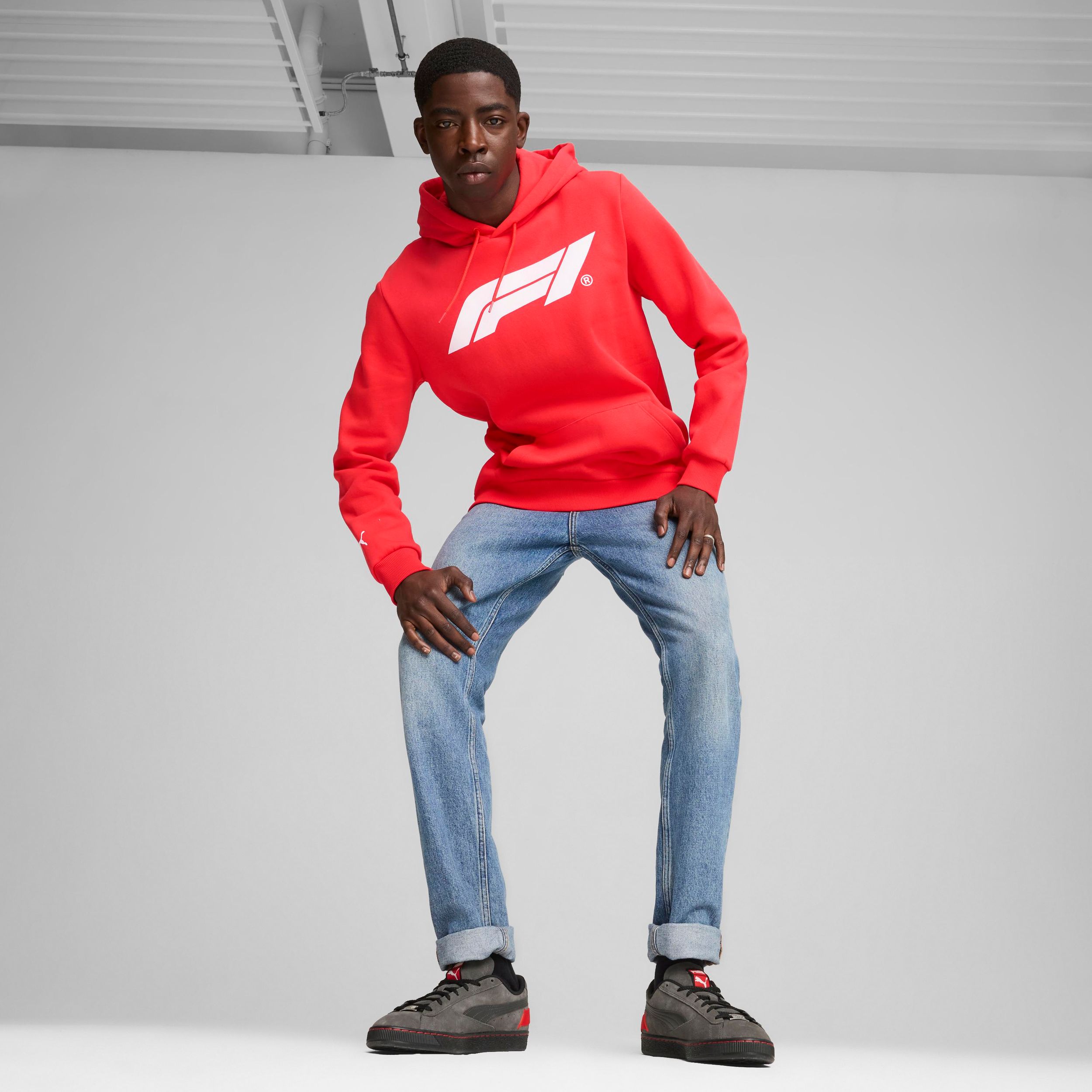 PUMA Men's F1 Suede T Sneakers