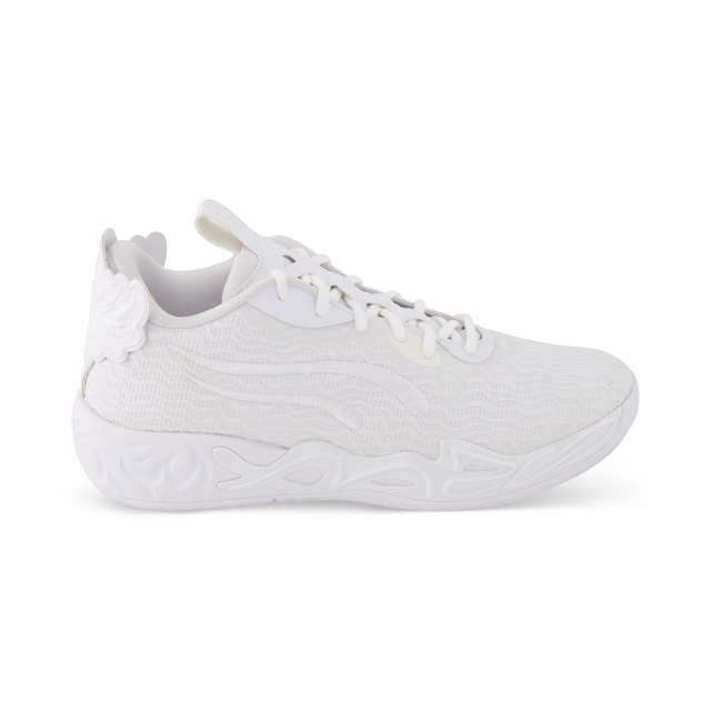 PUMA Unisex MB.04 Lo Ice White Basketball Shoes