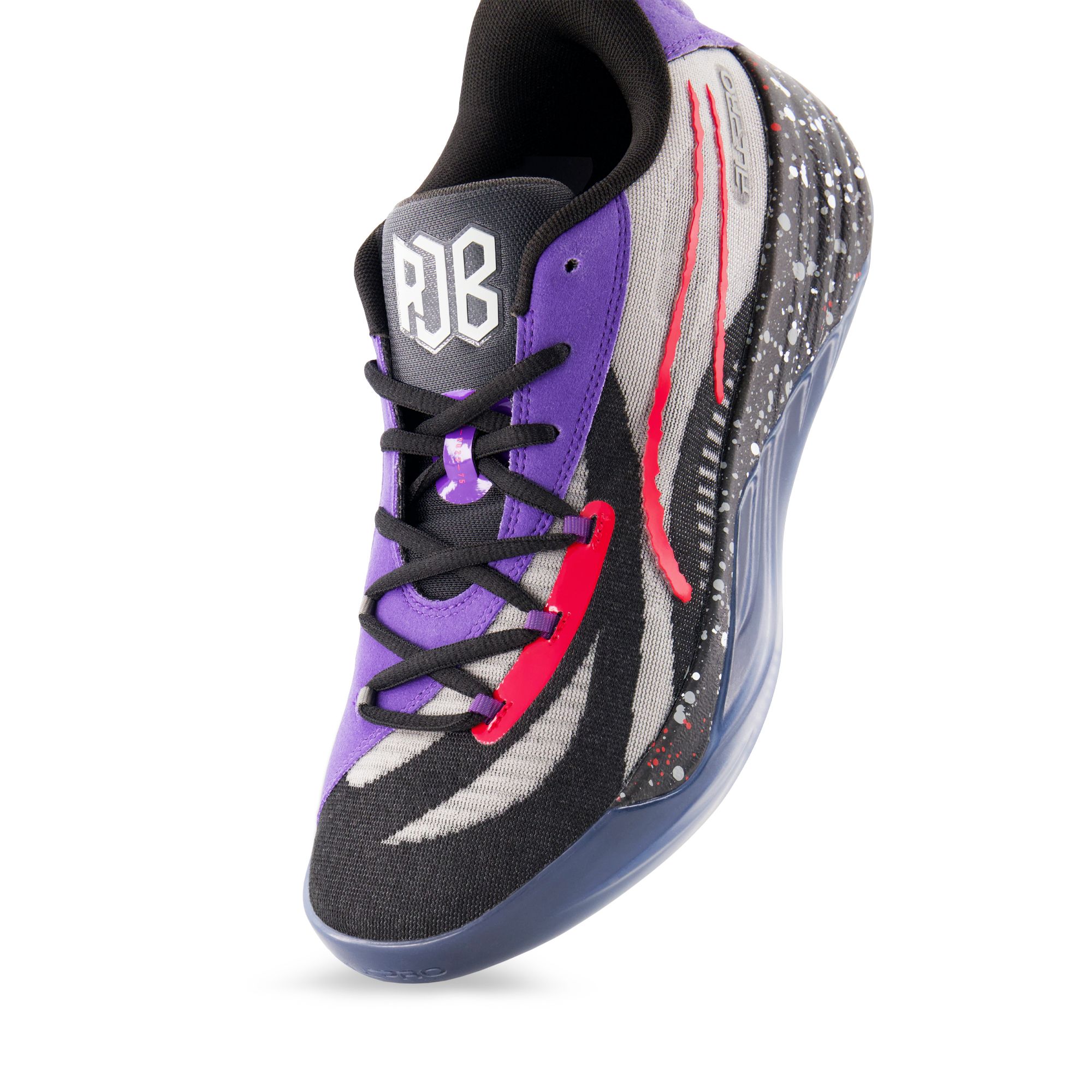 Mens Shoes Puma Raptors Shoes Puma Puma Black/Sunset Glow Mens