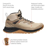 Keen Men's Hightrail Mid Waterproof Hiking Shoes Side_Right