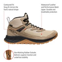 Keen Men's Hightrail Mid Waterproof Hiking Shoes Side_Right