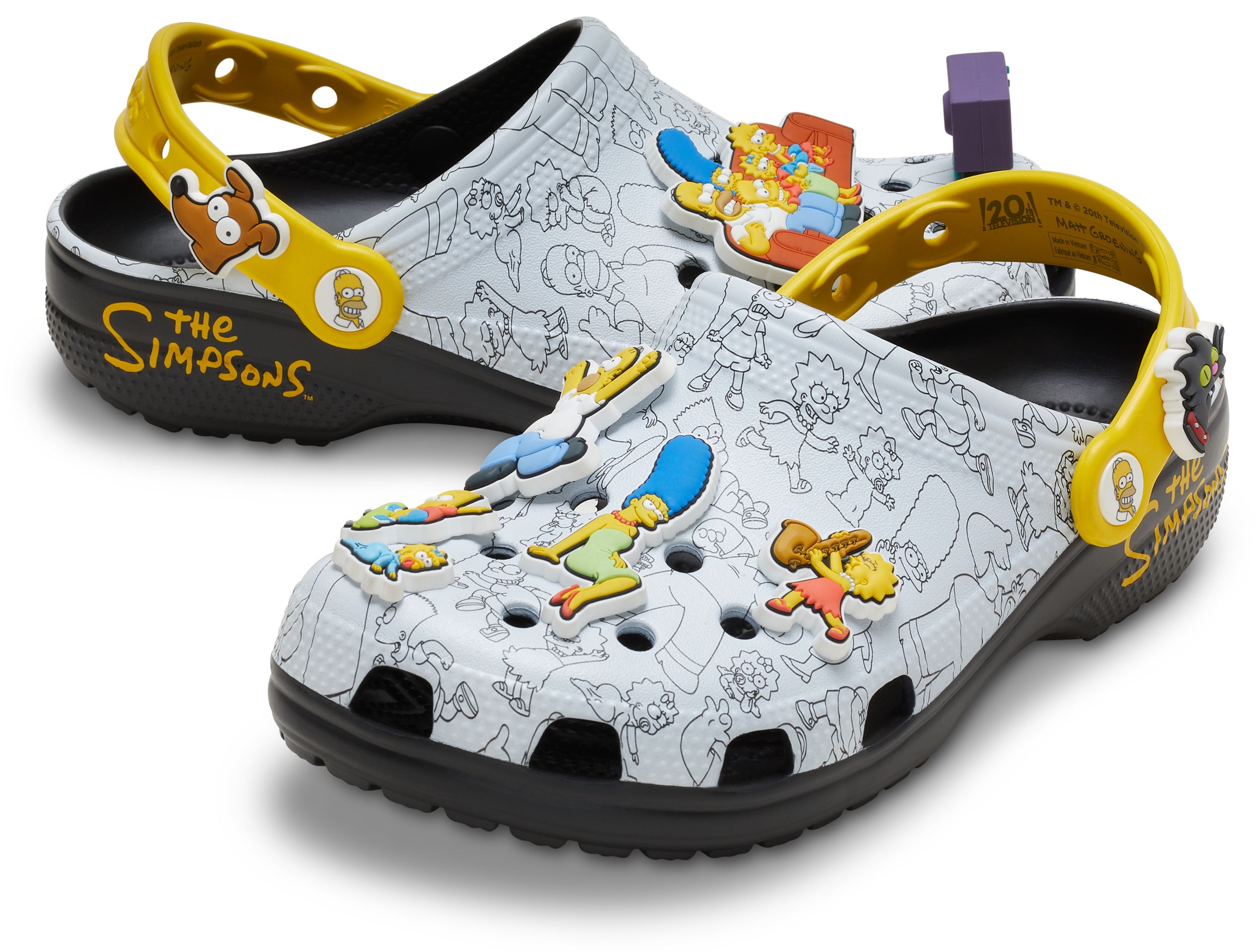 Crocs Unisex Classic Simpsons Clogs