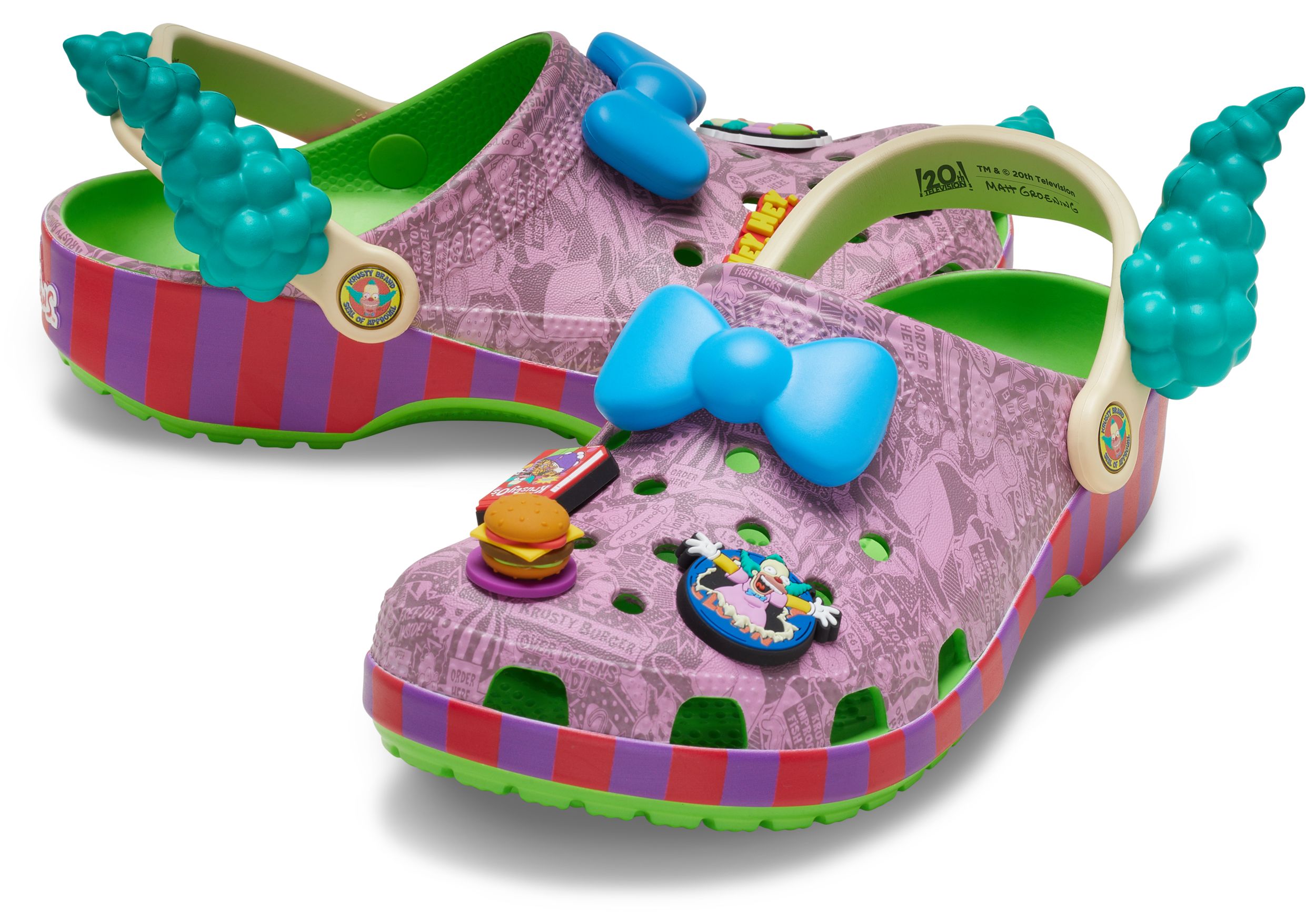 Crocs Unisex Classic Simpsons Krusty The Clown Clogs