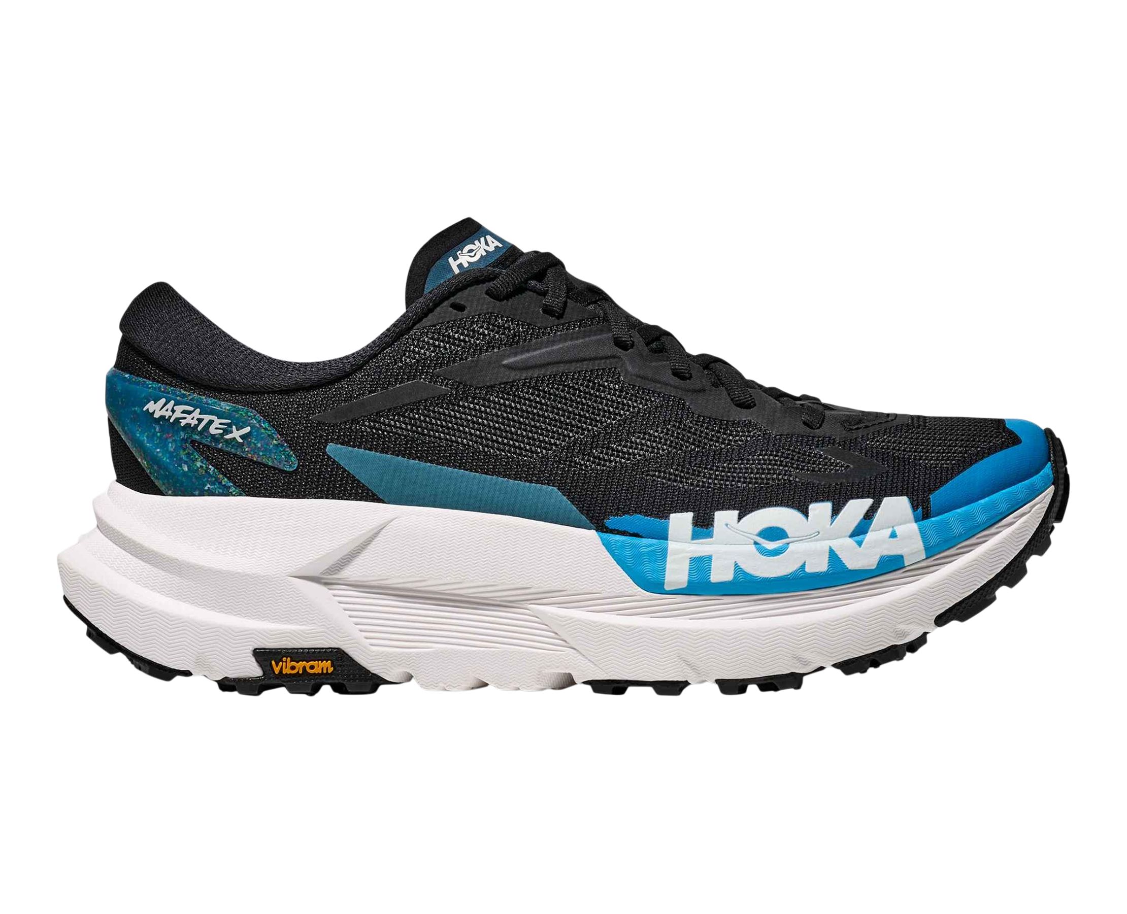 HOKA Men's Mafate X Trail Running Shoes with Vibram Megagrip Outsole