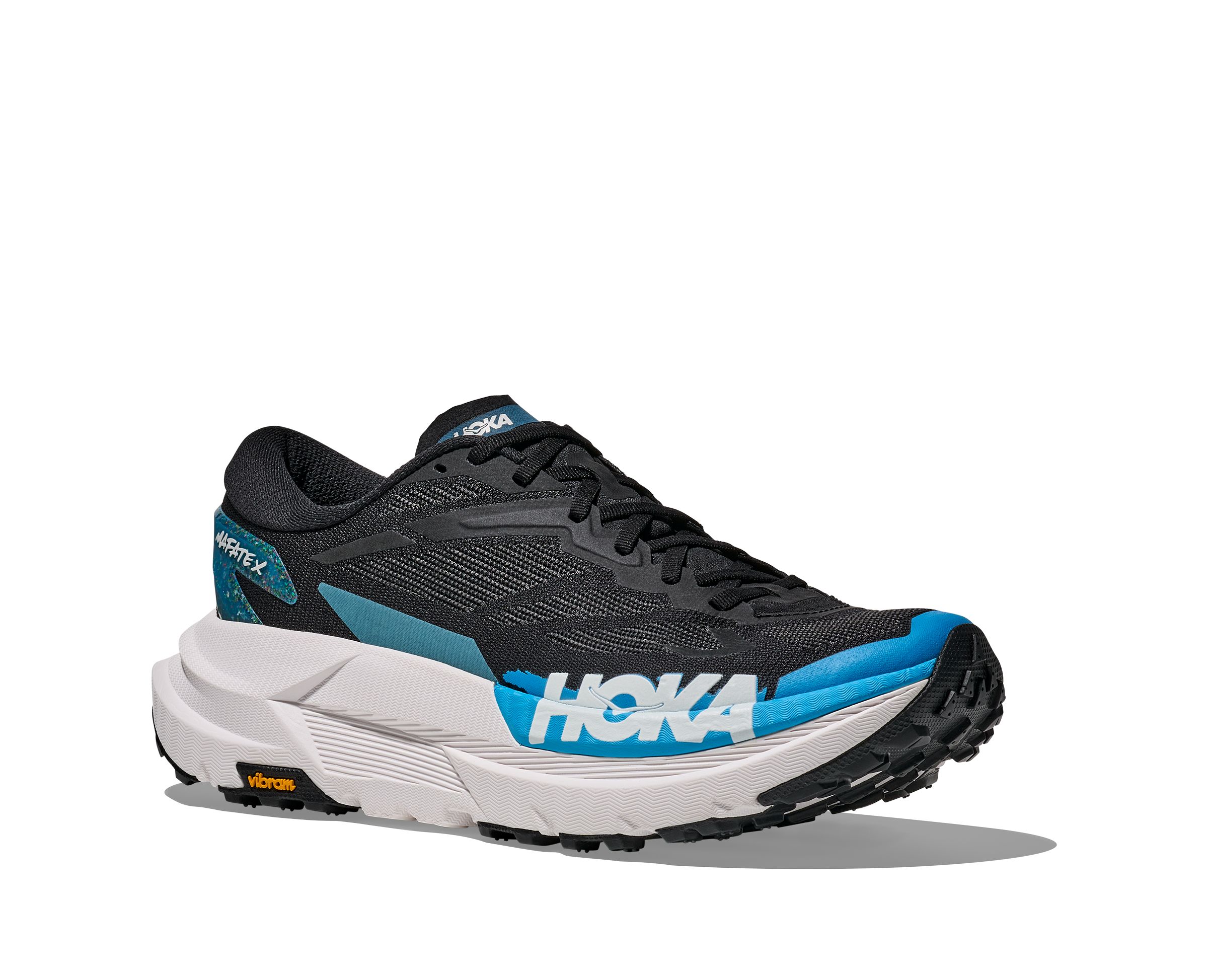 HOKA Men's Mafate X Trail Running Shoes with Vibram Megagrip Outsole