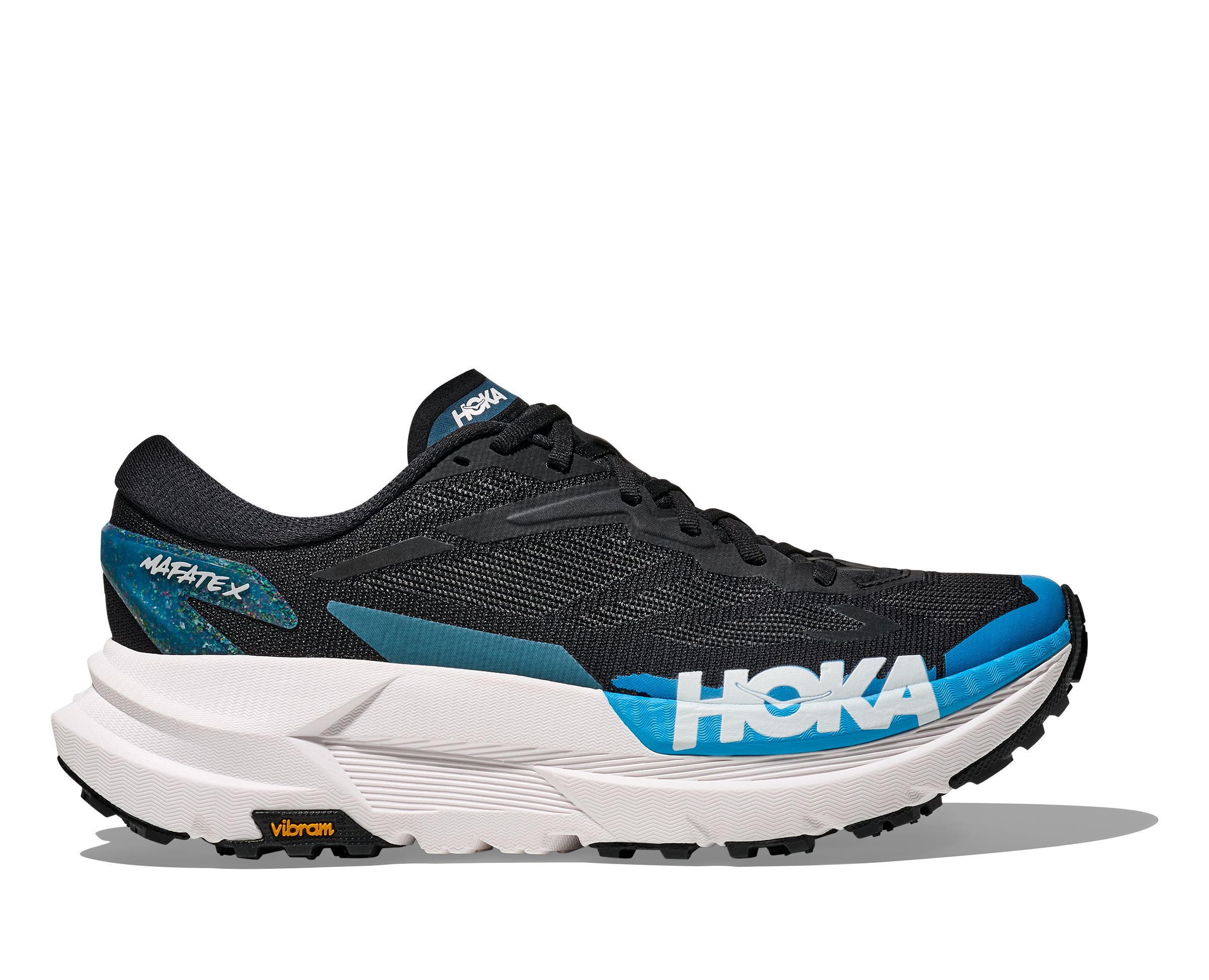 HOKA Men's Mafate X Trail Running Shoes with Vibram Megagrip Outsole