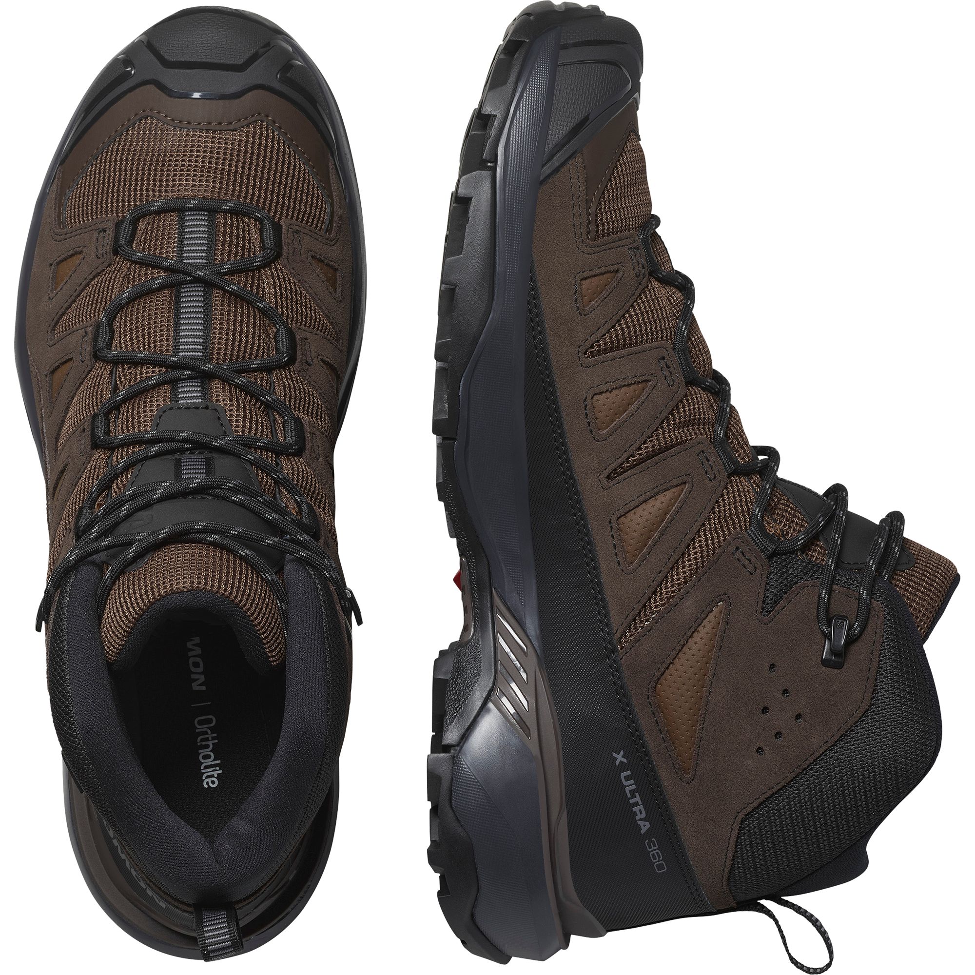 Salomon Men's X Ultra 360 Leather GORE-TEX Hiking Shoes