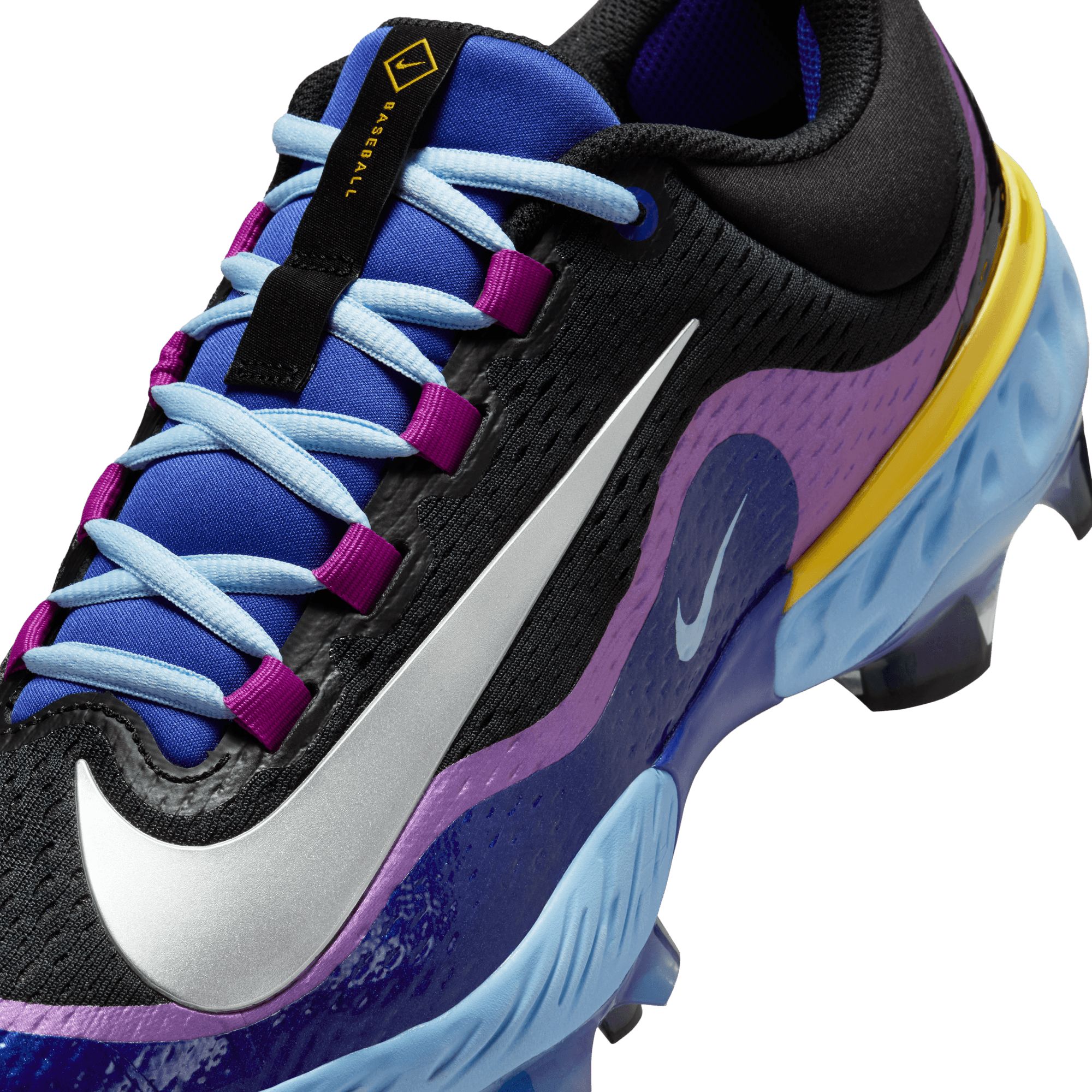 Nike Men's Alpha Huarache 4 Elite Low Mcs Lightweight Baseball Cleats