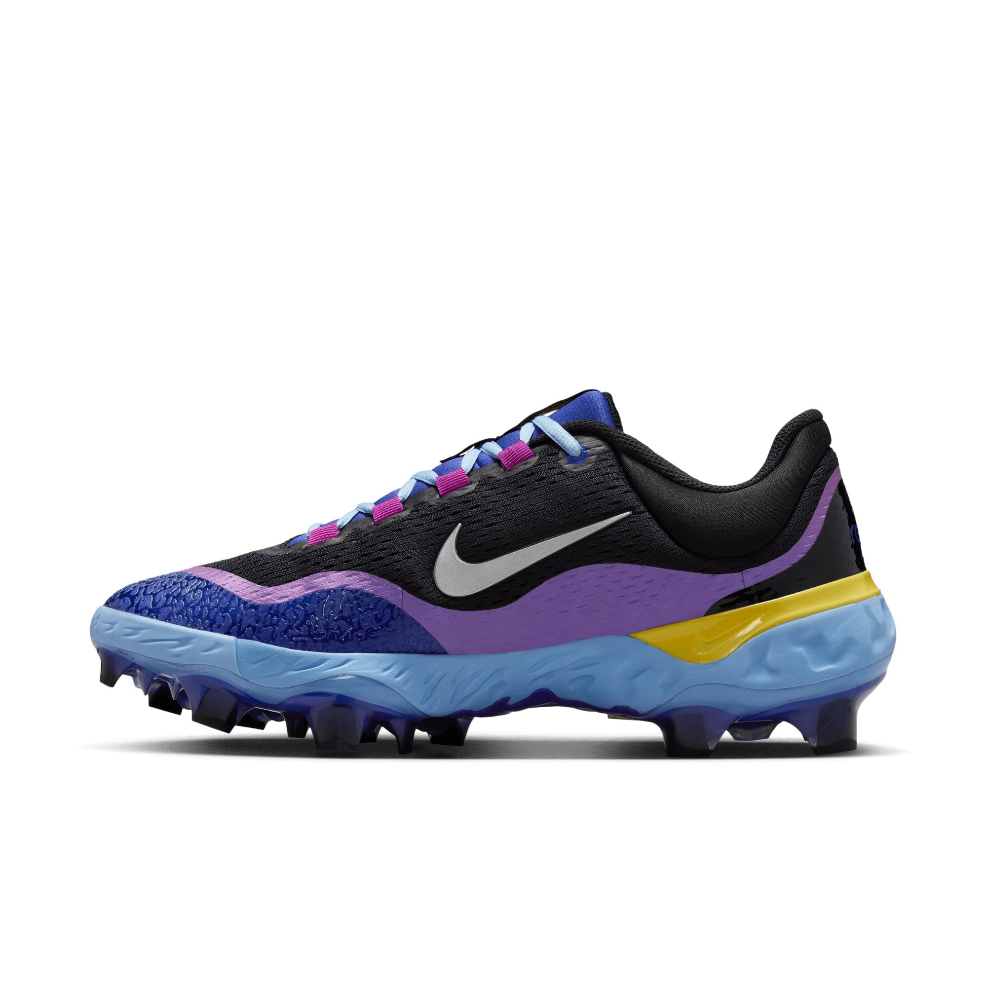 Nike Men's Alpha Huarache 4 Elite Low Mcs Lightweight Baseball Cleats