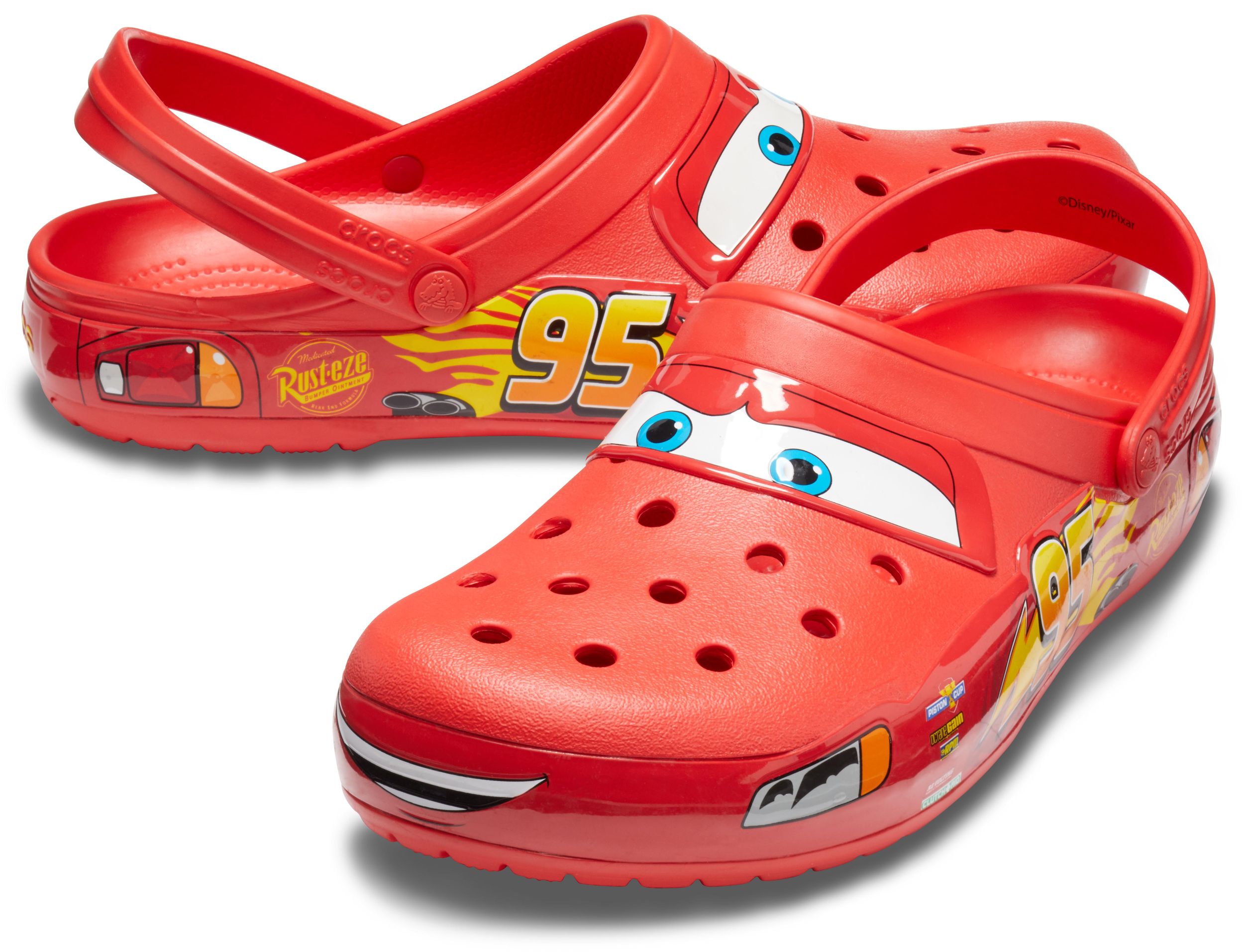 Crocs Unisex Disney Lightning McQueen Clog Sandals