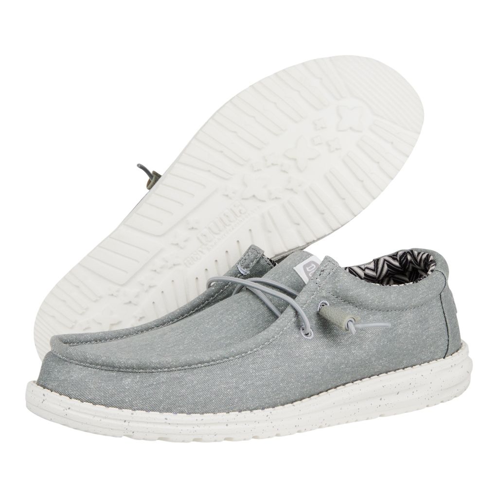 HEYDUDE Men's Wally Stretch Canvas Shoes