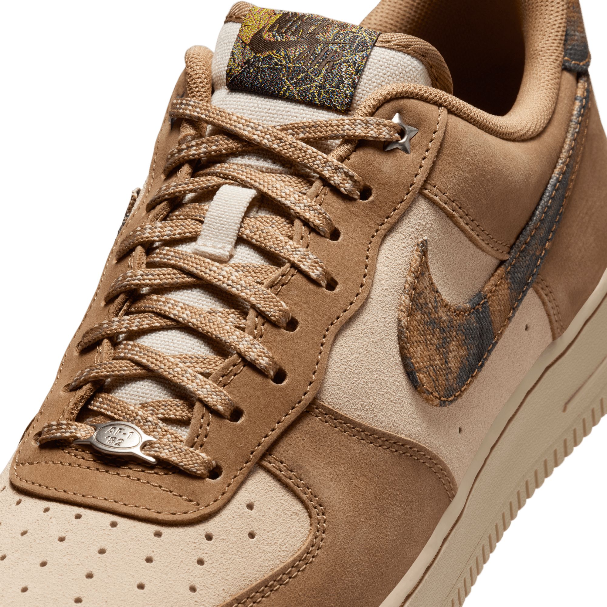 Nike Men's Air Force 1 '07 Durable Leather Sneakers