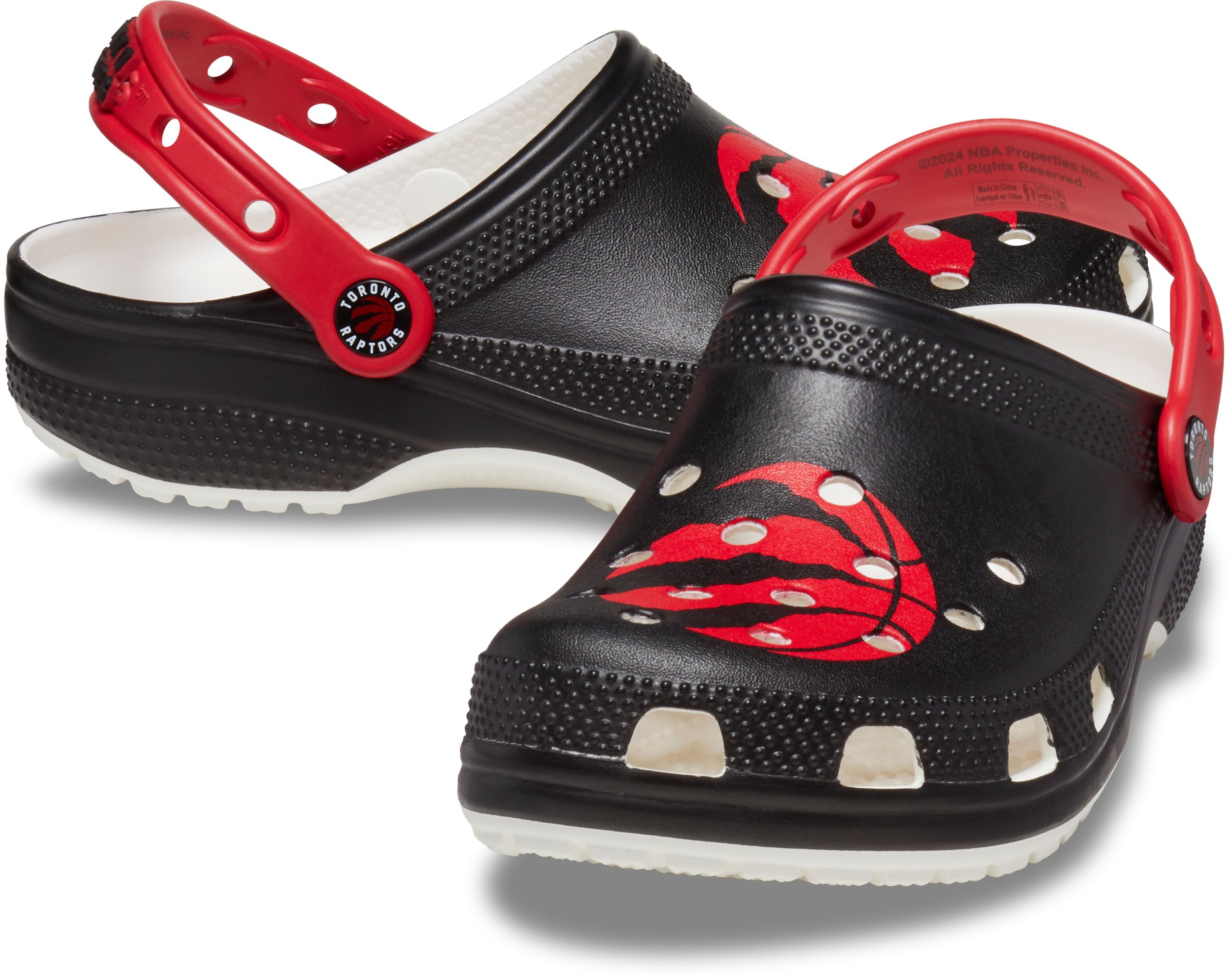 Crocs Unisex Classic Toronto Raptors Clogs
