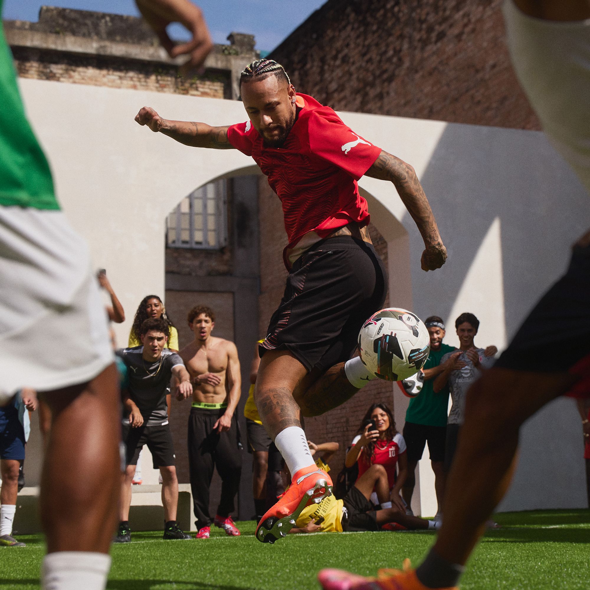 PUMA Men's Future 9 Ultimate Firm Ground Soccer Cleats