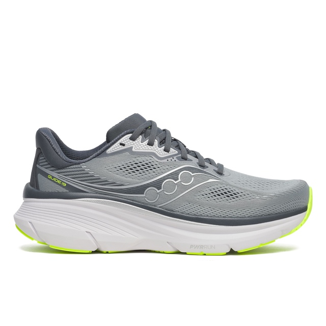 Saucony Men's Guide 19 Wide Fit Cushioned Running Shoes