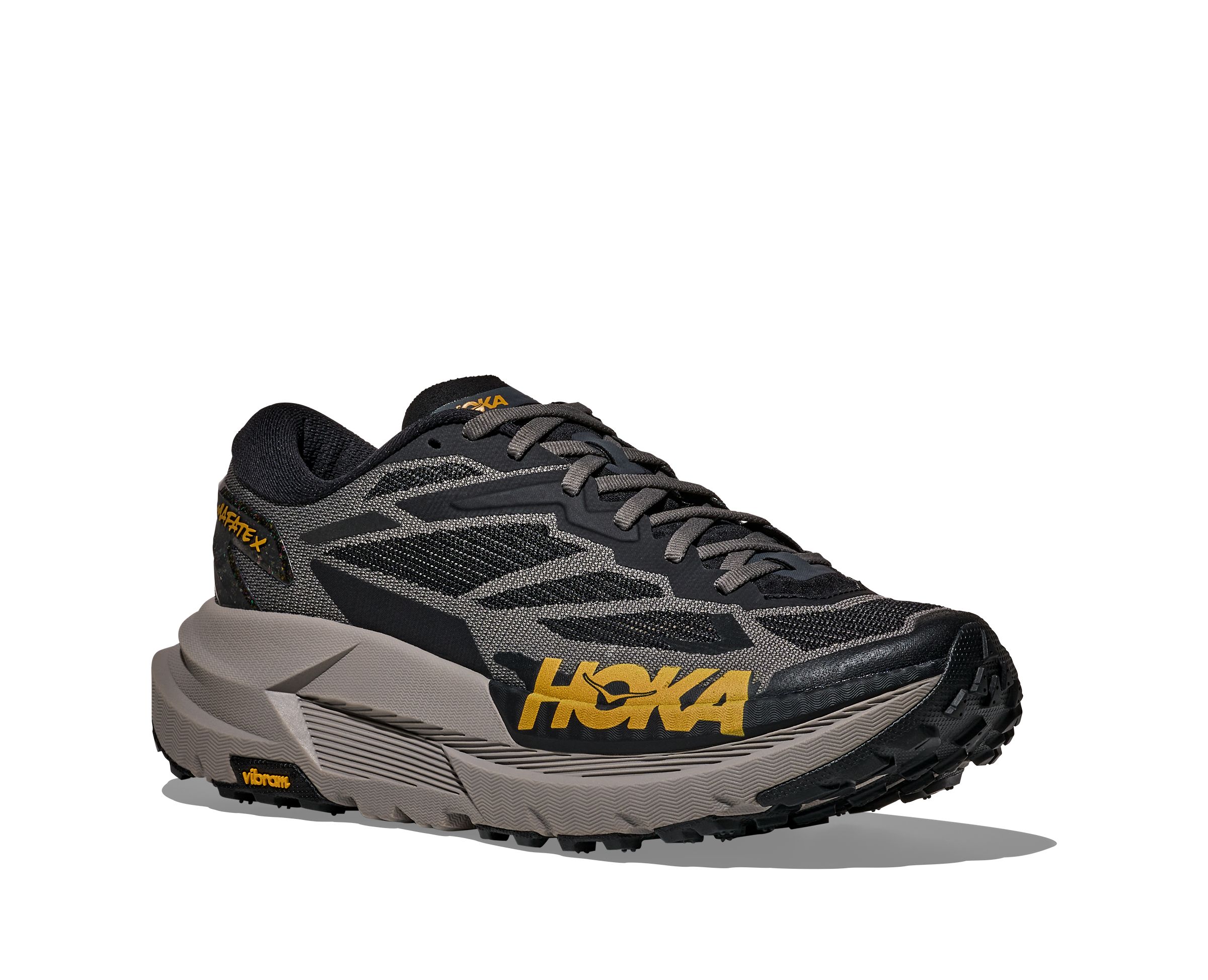 HOKA Men's Mafate X Trail Running Shoes with Vibram Megagrip Outsole