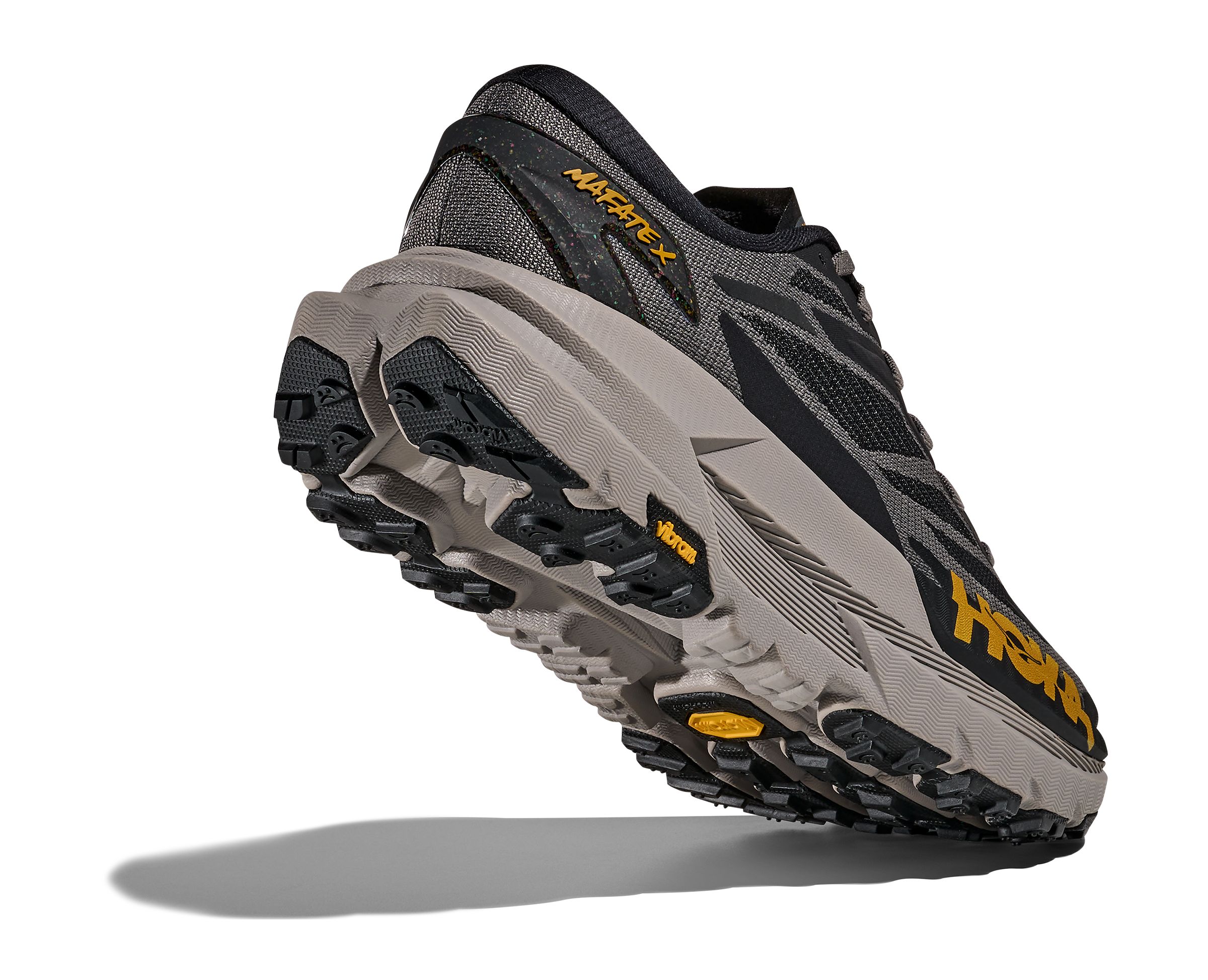 HOKA Men's Mafate X Trail Running Shoes with Vibram Megagrip Outsole