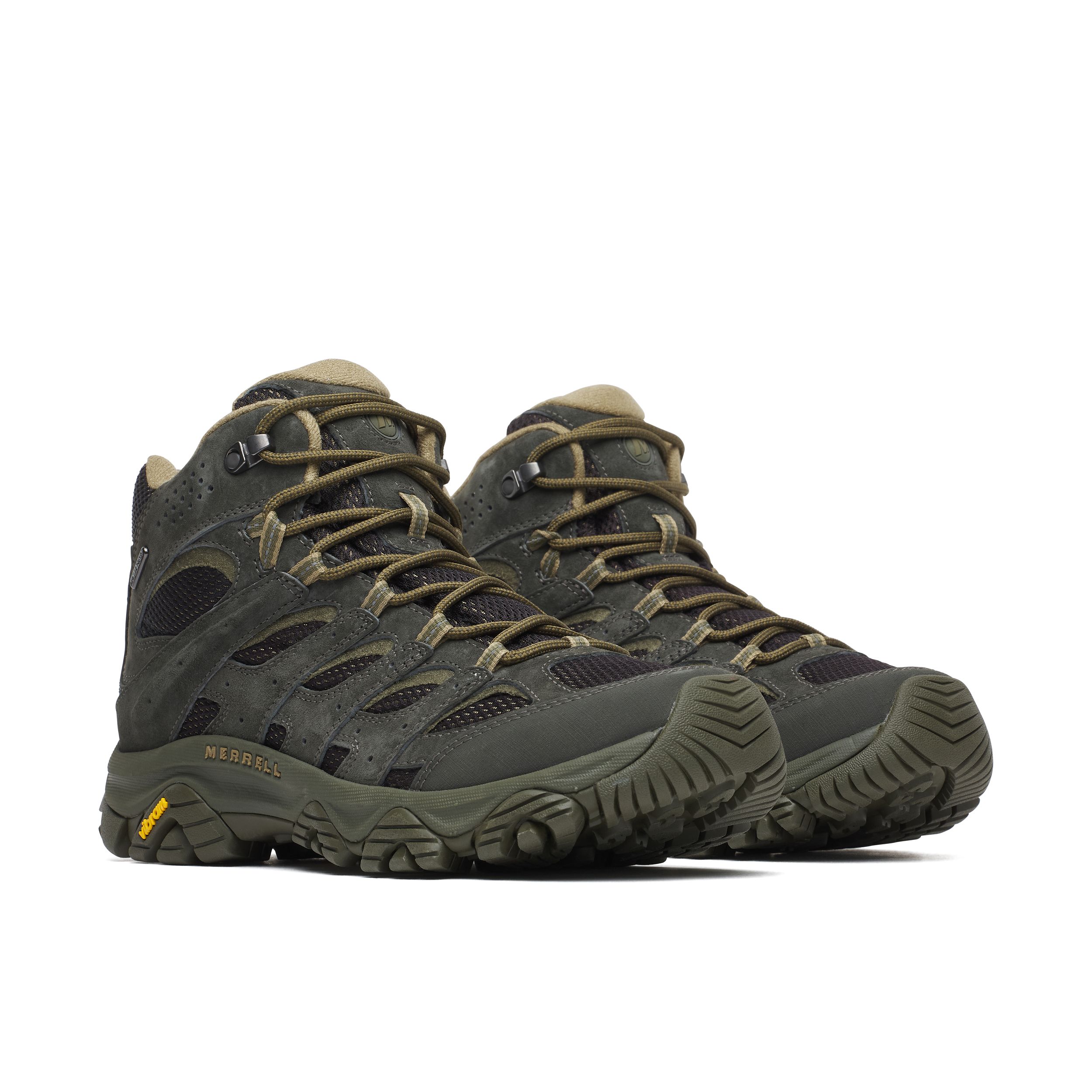 Merrell Men's Moab 3 Mid Waterproof Hiking Shoes